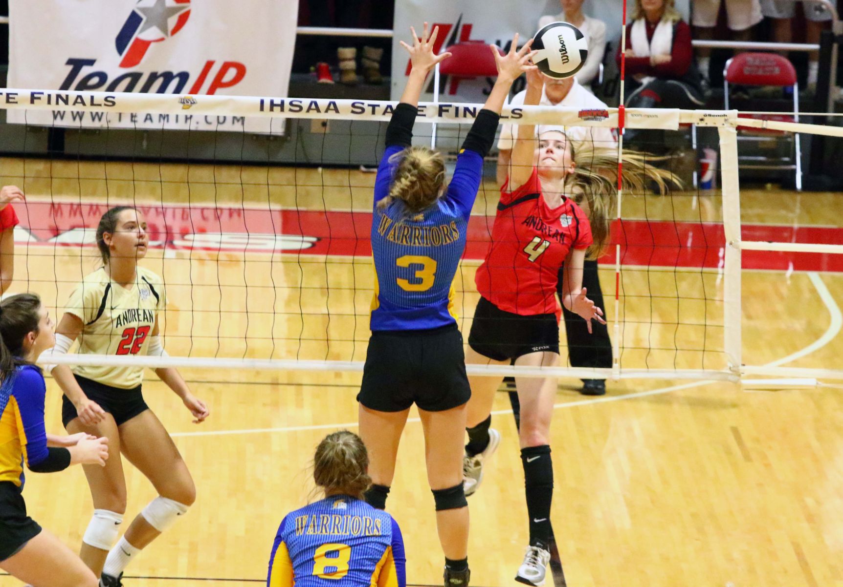 Gallery: Volleyball Class 2A State Finals - Andrean vs. Christian Academy of Indiana